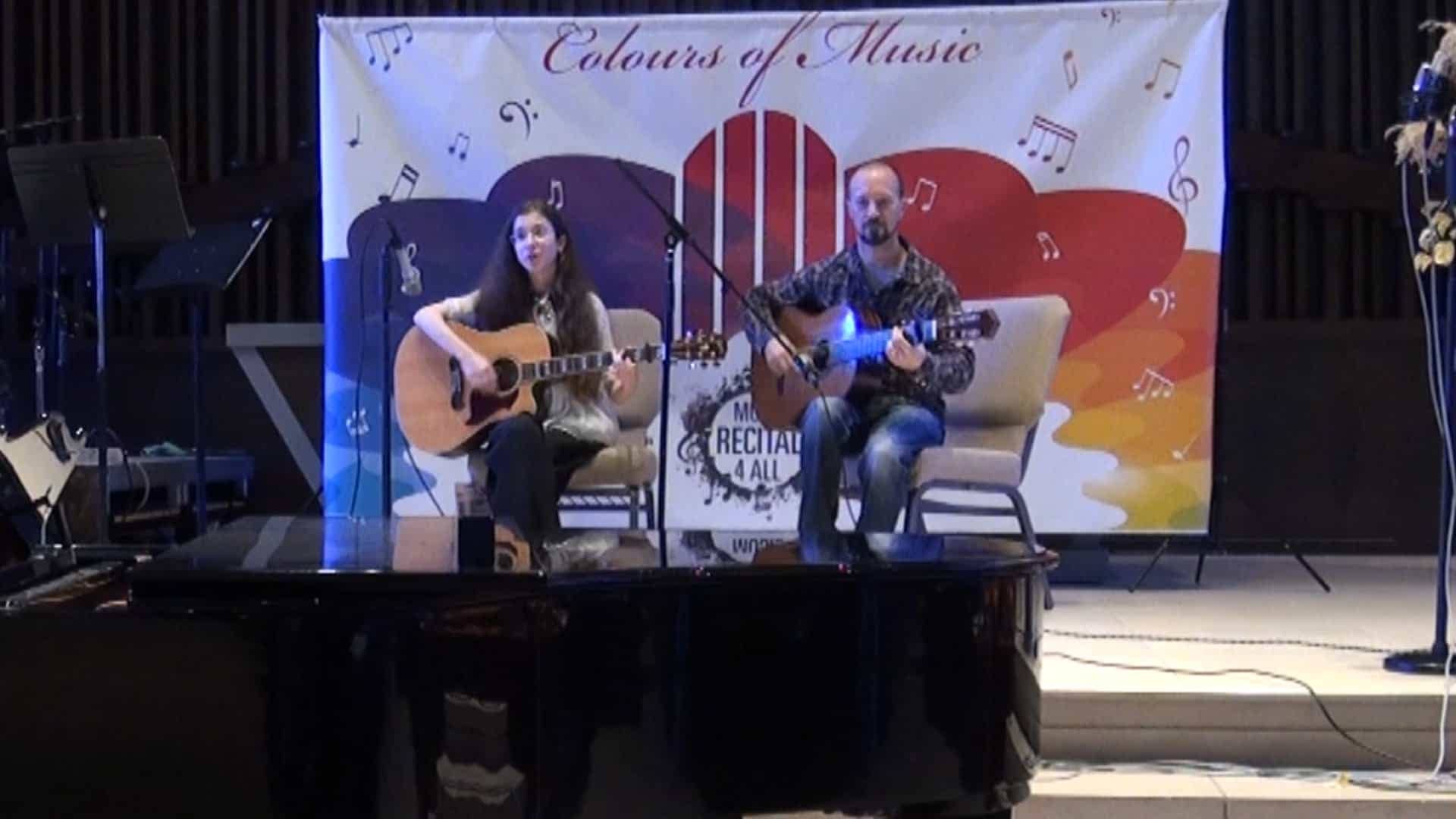 Grace Zemlyak and Daniel Brophy – Guitar- “Take on me” by A-ha