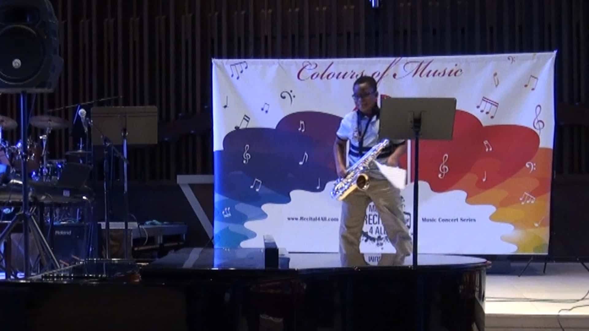 Matthew Armstrong – Saxophone –“ Pink Panther”