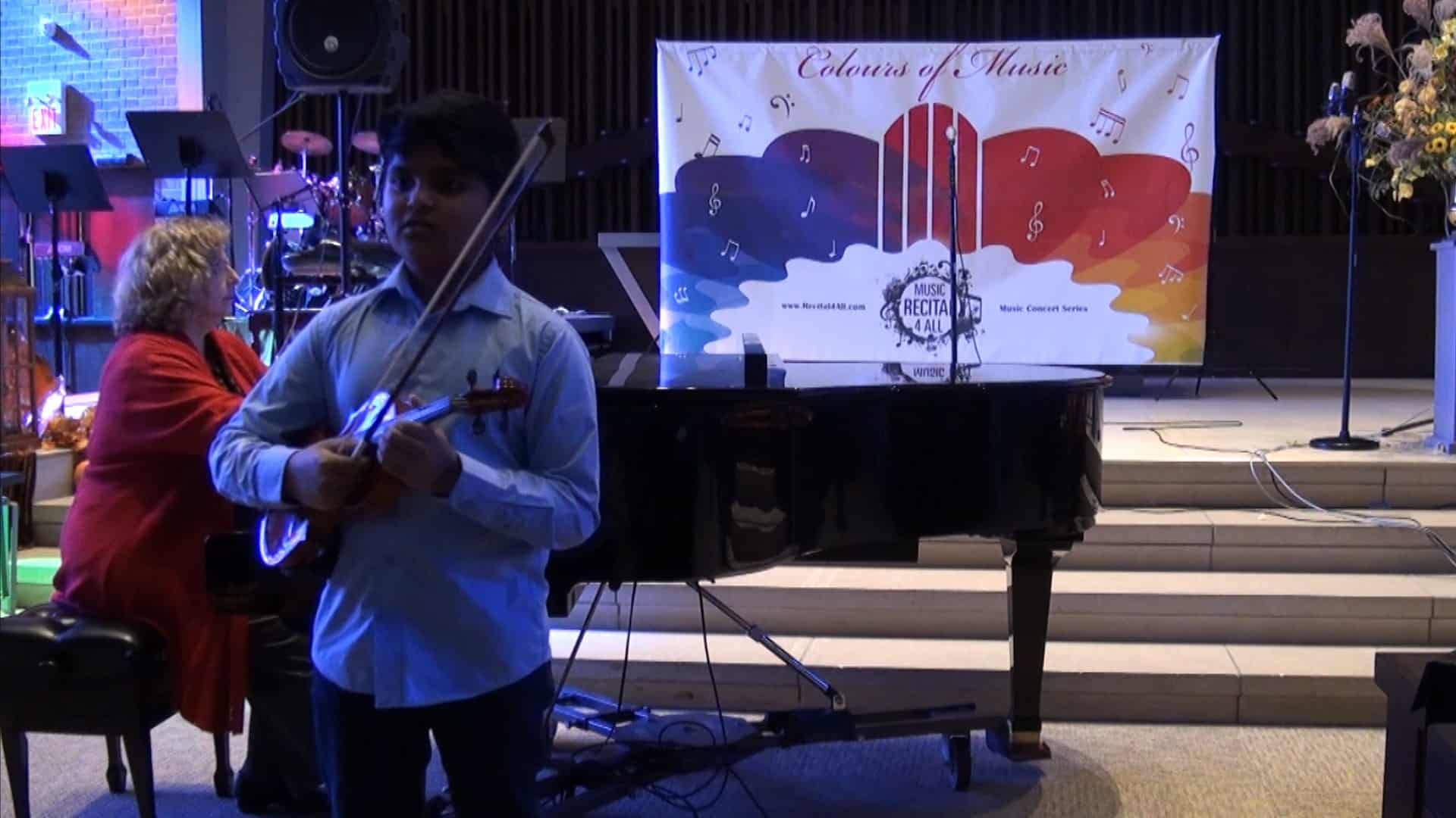 Jayden Martins– Violin – “Hope Told a Flattering Tale” (Theme and Variation 1 (Farmer)