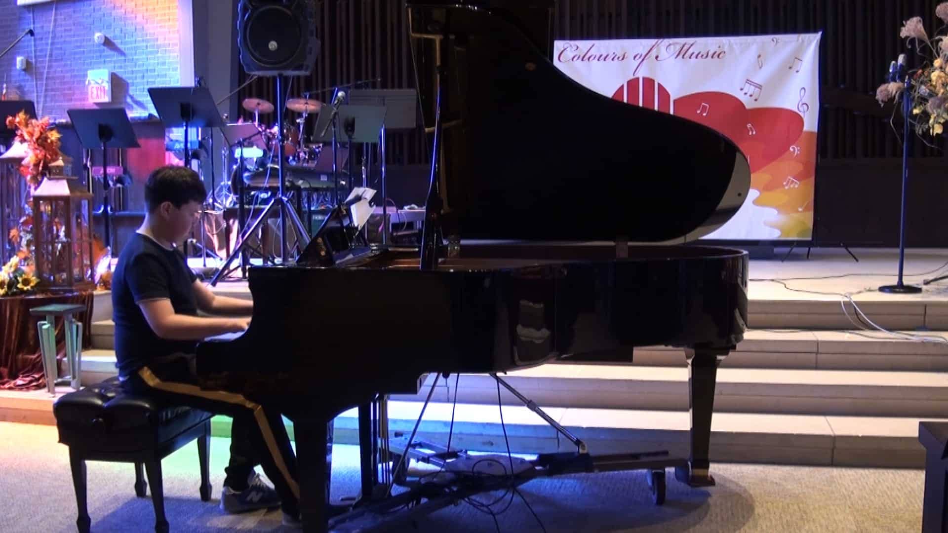 Jonathan McKenna – Piano – “River City Blues” by Martha Mier