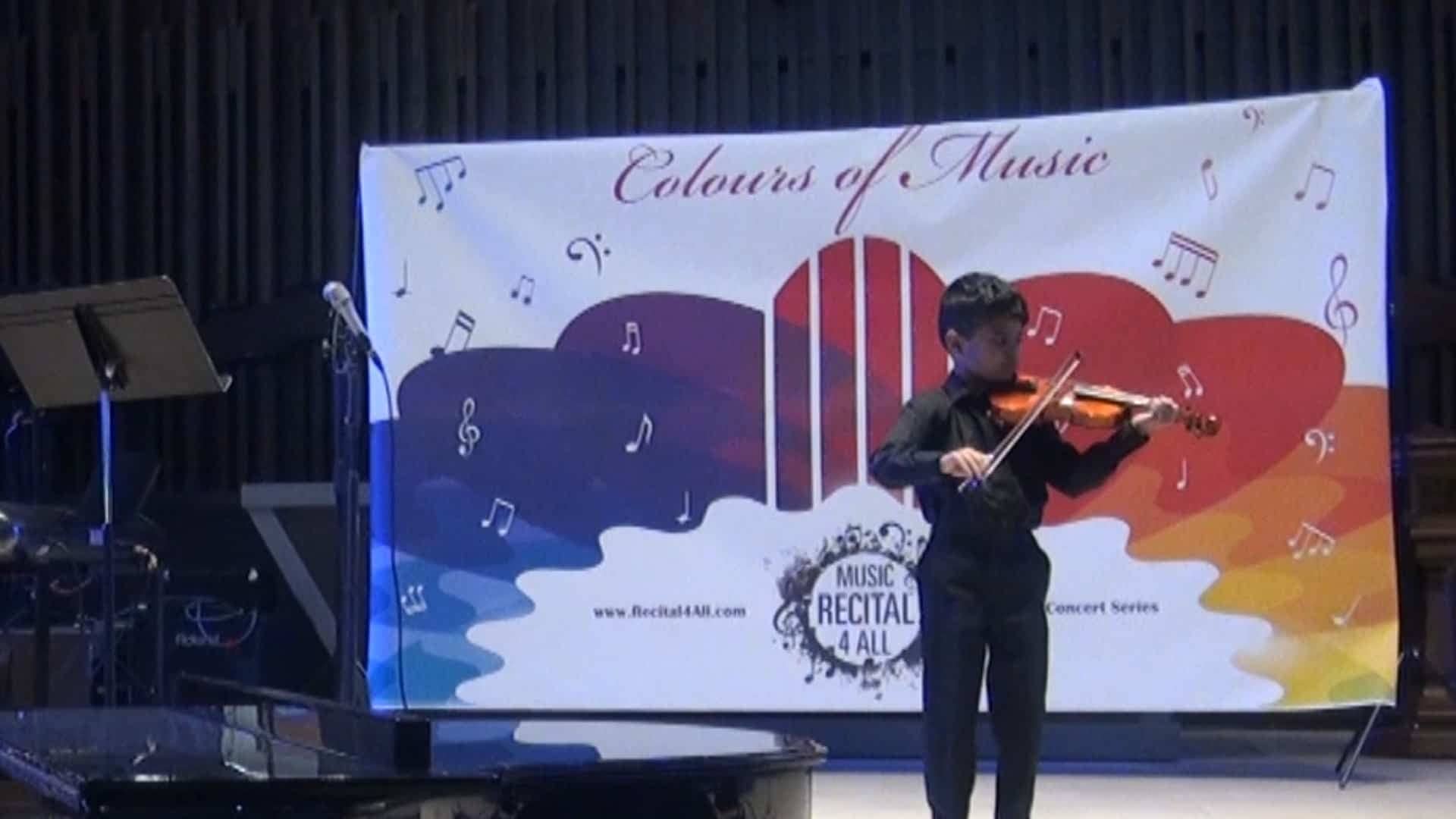 Shaynan Martins – Violin Andantino in G Major by Edward Elgar